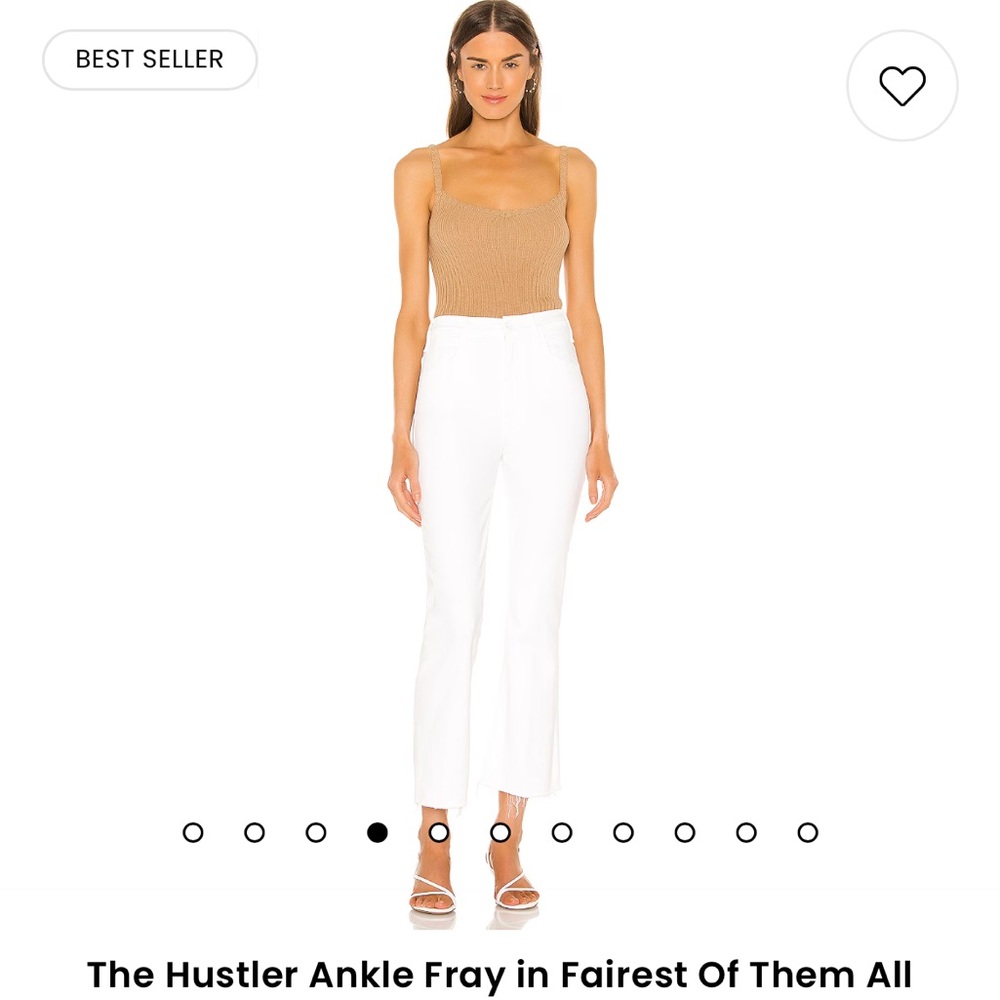 MOTHER The Hustler Ankle Fray in Fairest Of Them All